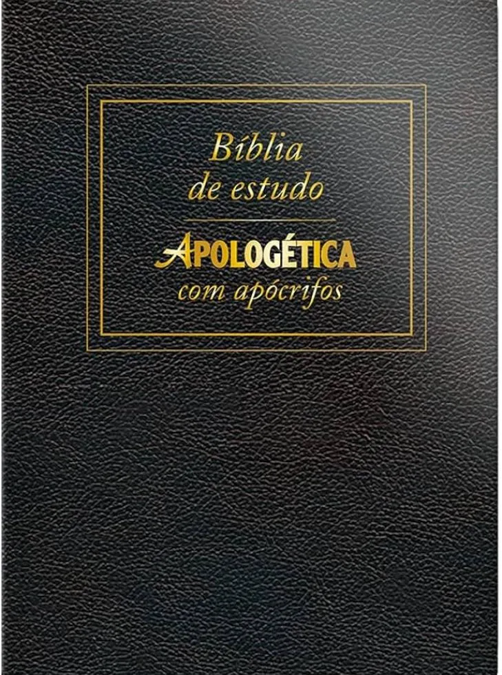 Bíblia Apologética Com Apócrifos
